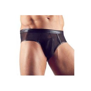 Pofreier Slip im Wetlook mit Powernet