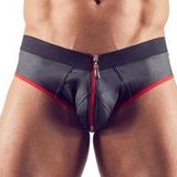 Svenjoyment Jockstrap herenslip, zwart/rood, maat L, zwart/rood, L