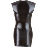 Wetlook Kleid mit 2-Wege Reißverschluss, XL - SALE