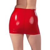 LateX – Latex Rok Korte Variant met Strakke Pasvorm voor Geile Uitstraling Maat 2XL - Zwart
