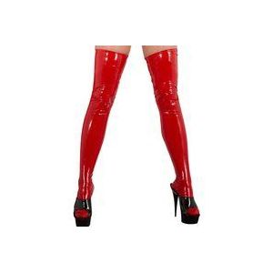 The Latex Collection Latex kousen, rood, Large / X-Large