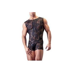 Svenjoyment Underwear Heren SVENJOYMENT Body Lace Zwart Large, Zwart (Nero 001), XL, Zwart (Zwart 001)