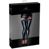 Noir Handmade Wetlook Kousen Zonder Voeten