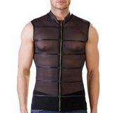 NEK Transparante Fetish Shirt met Bandjes