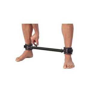 ZADO – Metalen Spreid Stang Spreader Uitschuifbaar voor Open en Gewillige Houding - Zwart