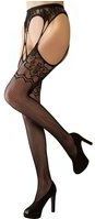 Straps-Strumpfhose in Strapsgurt-Optik