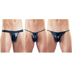 Svenjoyment Pack de 3 Dessous Effet Mouillé - TU
