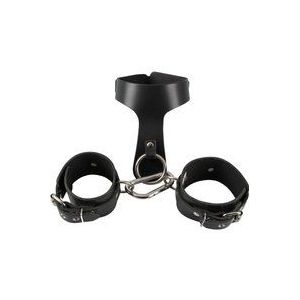 ZADO Lederen Bondage Set van de O. Zwart