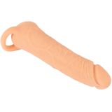 2in1 Penissleeve verlenging + Masturbator 23.8 cm