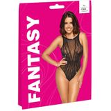 Body mit Allover-Strassbesatz