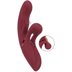 Rabbitvibrator mit Klopf-Funktion | Javida 1 St