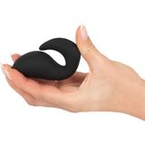 Black Velvets – Siliconen Anaal Plug met Stimulatie Haak Voor Fluweelzachte Penetratie en Gevuld Gevoel – Zwart