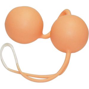 Nature Skin – Vaginale Ballen Stimulerend voor een Goede Bekken Training en Seksplezier – 3,5 cm - beigeig