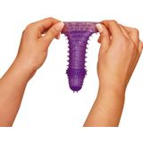 You2Toys «X-Tra Lust» Penish&#252;lle mit Prickelnoppen und Stacheln (lila)