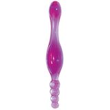 You2Toys – Galaxia Anale Dildo met Verschillende Uiteinden voor Multifunctioneel Gebruik Intieme Zones – 20 cm – Paars