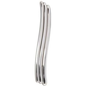 You2Toys Steel dilatorset - 3-delige dilatatorenset voor mannen, urethral-speelgoed voor urinebuisrekken, zilver