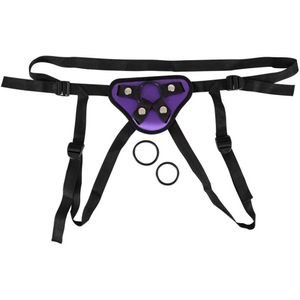 You2Toys - Universele Strap-On Onderbroek (paars)