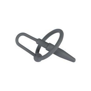 You2Toys – Silionen Penis Plug met Eikel Ring voor Intens Vol Gevoel - Zwart