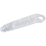 You2Toys «XXL Penis Sleeve Crystal Clear» Penish&#252;lle mit Hodenring und 8cm-Verl&#228;ngerung