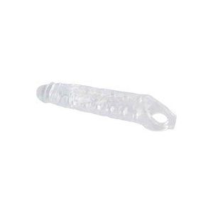 You2Toys Crystal Skin XXL Penis Sleeve - verlenging condoom met nopjes: meer lengte en dikte voor je penis (8cm meer lengte) en extra stimulatie