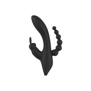 Triple G-Spot Tarzan Vibrator - Zwart