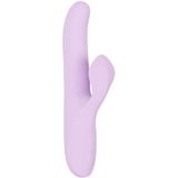 Thrusting Pearl Vibrator van Sweet Smile met flexibele clitorisvibrator en roterende balletjes in de schacht voor orgasme