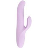 Thrusting Pearl Vibrator van Sweet Smile met flexibele clitorisvibrator en roterende balletjes in de schacht voor orgasme