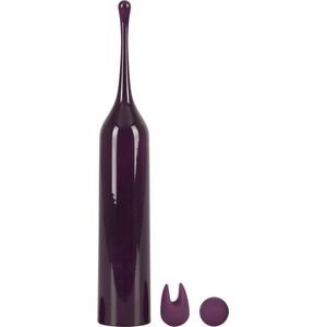 Clitoris en Tepel Spotvibrator met 2 Tips