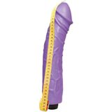 You2Toys – Giant Lover XXL Vibrator met Aders en Verdikte Eikel – 33 cm – Paars