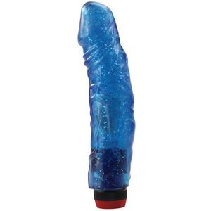 Buigzame blauwe vibrator