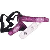 Vibrating Strap On Duo