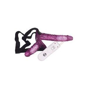 Vibrating Strap On Duo