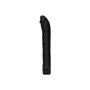 You2Toys – Anale Vibrator in Licht Geaderde en Gebogen Penis Vorm voor Extreem Extase – Zwart