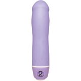 Sweet Smile – ‘Sweety’ Vibrator met Verschillende Standen In Penis Vorm 12,4 cm – Paars