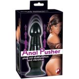 You2Toys – Anale Vibrator met Penetratie Stuw Beweging voor Realistisch Harde Penetratie – Zwart