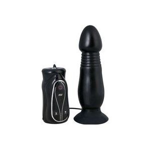 Buttplug met stootfunctie