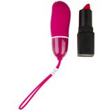 Compacte G-spot vibrator - donker rood