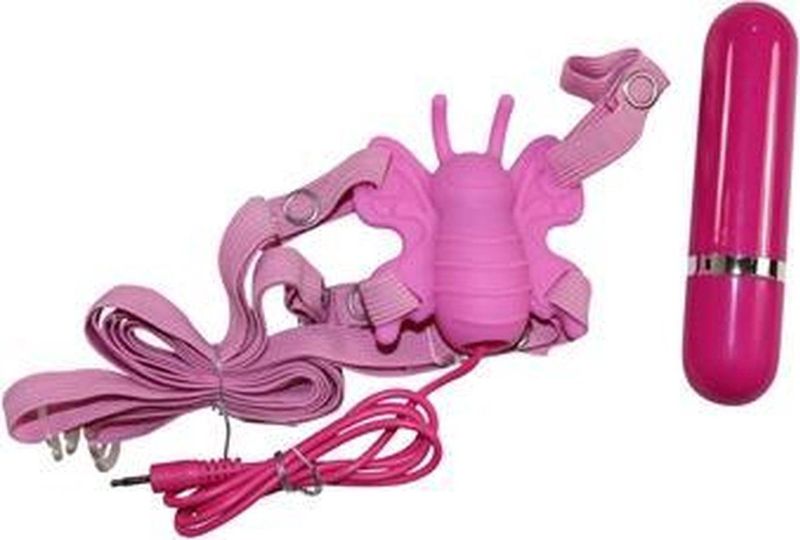 You2Toys Vlinder Strap On Clitoris Massager String