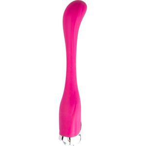Flexibele roze G-spot vibrator