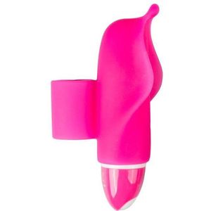 Sweet Smile – Dolfijn Vinger Vibrator met Verwijderbare Vibro Kogel voor een Speelse Ervaring – Roze