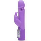 Rabbitvibrator mit Stoßfunktion 'Push Vibrator“ | 10 Vibrationsmodi Sweet Smile 1 St Vibrator