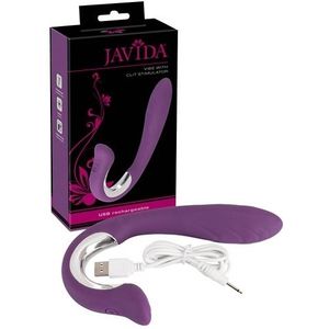 Javida Vibrator Met Clitorisstimulator
