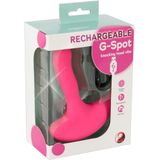 Oplaadbare G-spot Vibrator - Roze OP=OP