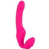 Vibrerende Strapless strap on - Dildo