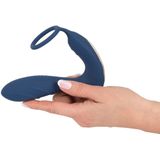 VIBRATING PROSTATE PLUG WITH COCK RING REMOTE CONTROL