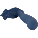 Vibrerende Buttplug met Afstandsbediening - Blauw