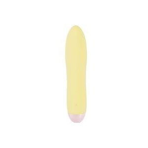 You2toys Cuties-Vibrator Yellow - intensieve stimulator voor jou, discreet speelgoed to go, 7 vibratiemodi, licht en oplaadbaar, eenvoudig, geel, 125 g