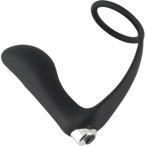 Penisring „Vibrating Ring & Plug“, mit Vibroplug