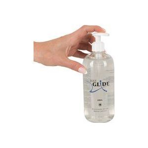 Just Glide Anaal waterbasis glijmiddel met pomp - 500 ml