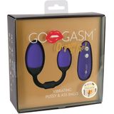 Liebeskugeln mit Vibration für Vagina und Anus | Beckenboden Training GoGasm 1 St Beckenbodentrainer